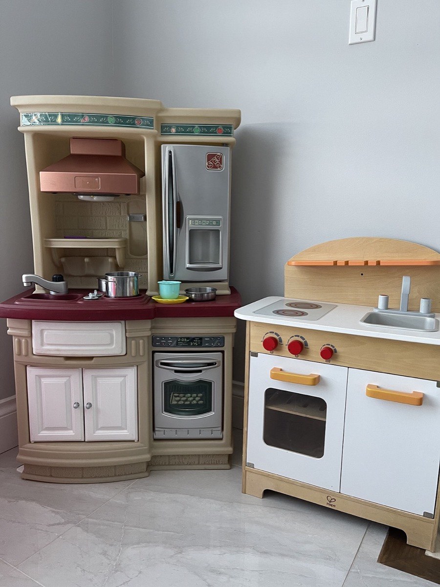 Learning stations at Love Kids Daycare, an easy drive from Eagle Ridge