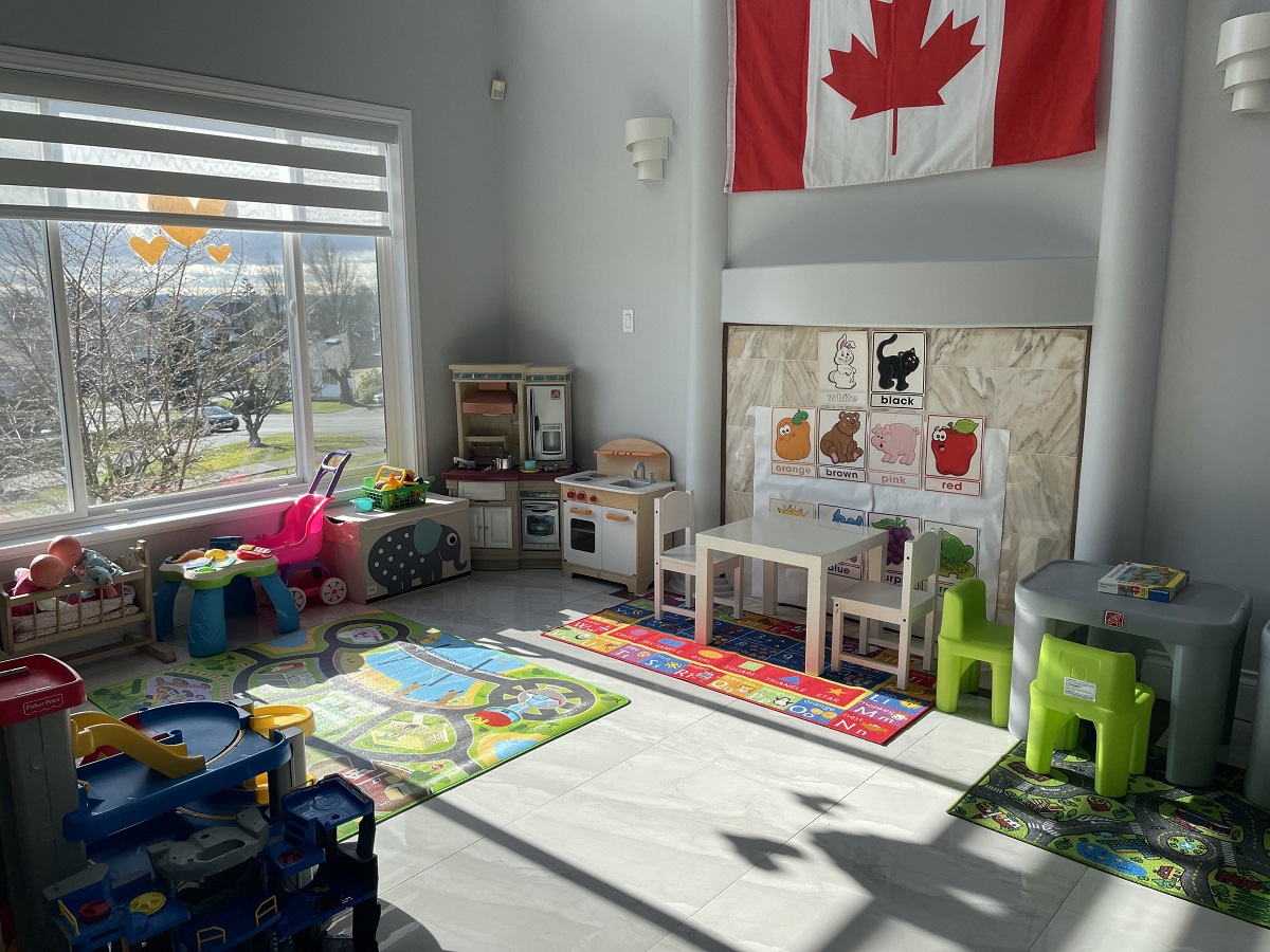 Preschool activities at Love Kids Daycare Coquitlam